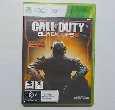 Xbox 360 Call Of Duty Black Ops III  - 2 Player XBox Live Only - Tested &Working • $18