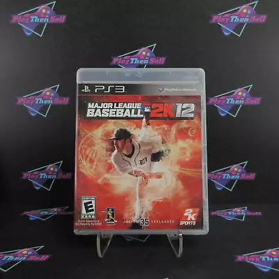 Major League Baseball 2K12 MLB PS3 PlayStation 3 - Complete CIB • $10.95