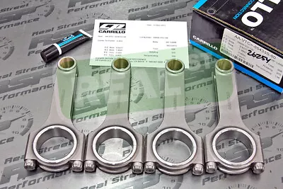 Carrillo Acura Honda B18C PRO-H Connecting Rods 3/8 Carr AA-VTC-65433S-04 • $1459.52