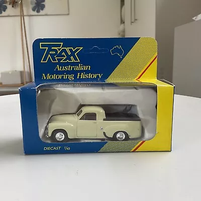 TRAX 8002 HOLDEN FJ UTILITY - CREAM. Boxed. • $45