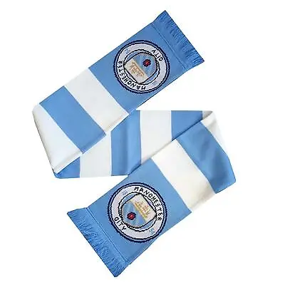 Manchester City Bar Scarf  - Official Football Team (New Logo) • £14.99