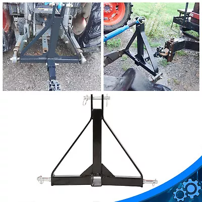 3 Point 2“ Receiver Trailer Hitch Category One Tractor Tow Hitch Drawbar Adapter • $41.20