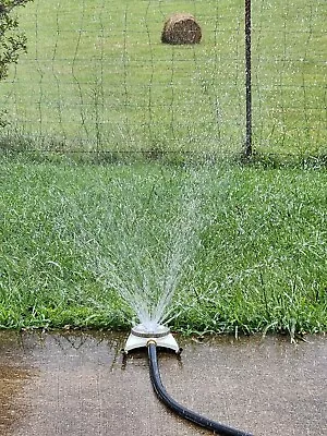 Vintage Melnor Turret Adjustable Spray Lawn Sprinkler 4 Spray Zones Made In USA • $24.90