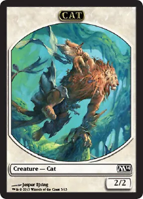 Cat Token Magic 2014 - MTG • £0.99