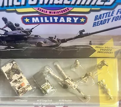 Micro Machines Military Limited Edition Ambush Squad • $49.99