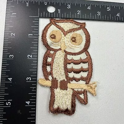 $6.49 • Buy Vintage Little Over 4” OWL Patch 00WA