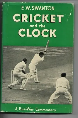 £7.99 • Buy Cricket And The Clock - E W Swanton H/B D/J Hodder 1952 1st Edn