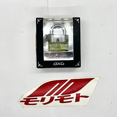 Garson D.A.D White Crystal Air Freshener Type Mini Padlock Fragrance VIP JDM DAD • $40