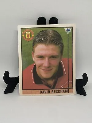 David Beckham Rookie Sticker Manchester United REPRINT • $3