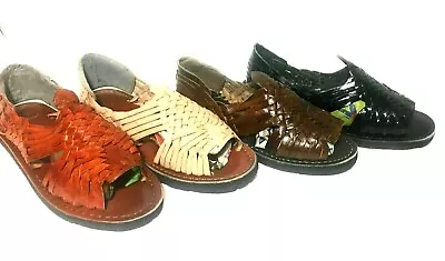 Authentic Mexican Huarache Sandals. Men's Leather Sandals. Huaraches Mexicanos • $34.99