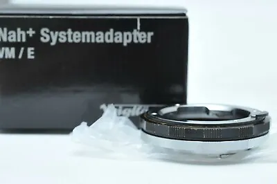 Voigtlander VM-E Close Focus Adapter For VM-Mount Lens To Sony E-Mount (Manual) • $157