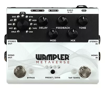 Wampler Metaverse Delay BRAND NEW WITH WARRANTY! FREE PRIORITY S&H IN THE U.S.!! • $299.97