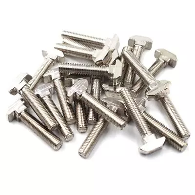 T Bolt Set Screw Bolt Fastener Tool For T-Slotted Aluminum Extrusion Nickel P... • $16.67