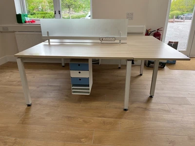£600 • Buy Herman Miller Sense Cluster Desk - Home Or Office Desk