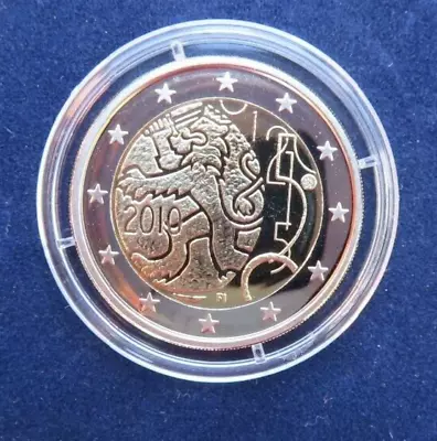 Finland 2 Euro 2010 - 150 Years Finnish Currency Polished Plate PP Proof • $1.07