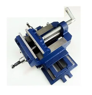 Cross Slide Vise Vice Drill Press Metal Milling 2 Way Heavy Duty Clamp 4  TOOL • £42.95