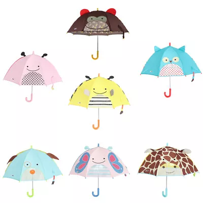 $21.43 • Buy Lovely Cartoon 3D Animal Children Umbrella For Kids Students Cute Umbrella