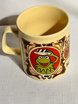 Vintage Muppet Show Kiln Craft Coffee Mug Cream Version - Kermit • $14.57