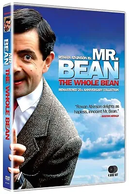 MR. BEAN THE WHOLE BEAN- 4 DVD Set Remastered 25th Anniversary Edition New • $124.99