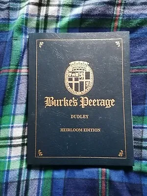 £1.99 • Buy Burke's Peerage DUDLEY Heirloom Edition