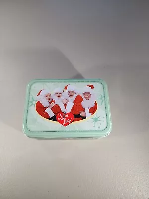  I Love Lucy  Christmas Special Metal Tin Vandor Box W/ Cards & Stickers #14897 • $19.99