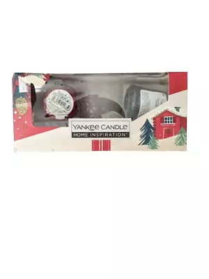 Yankee Candle Home Inspiration 2 Candles And Glass Gift Set New & Sealed • £8.35