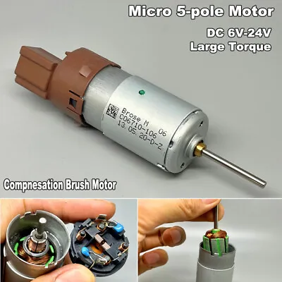 Brose Mini 30mm 5-Pole Rotor Carbon Brush Motor DC 6V-24V 12V 18V Large Torque • $9.75