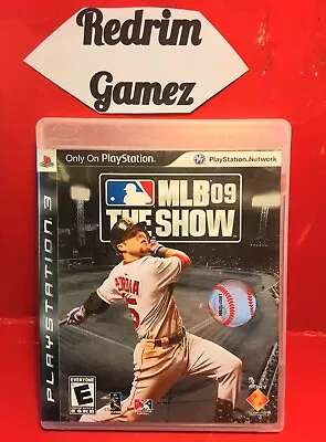 MLB 09 The Show COMPLETE Sony PS3 Video Games Arcade Sports • $8.49