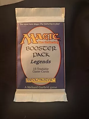 Magic The Gathering Factory Sealed Original Legends Booster Pack • $233.50