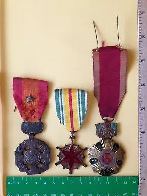 Make An Offer: Gallantry W Bronze Star - National Order - Wound - Pre '75 • $292