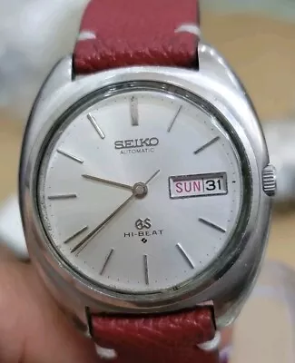 Vintage SEIKO Automatic Watch/Grand SEIKO GS 5646 25J SS Hi-Beat 28800bph • $79