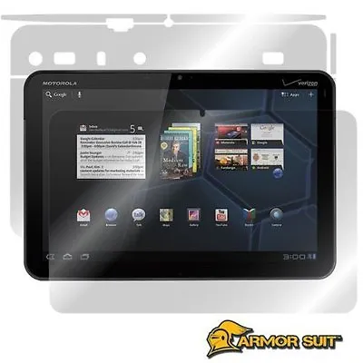 ArmorSuit MilitaryShield Motorola Xoom Screen Protector + Full Body Skin USA • $17.45