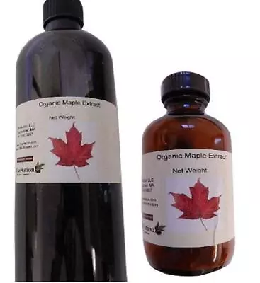 OliveNation Organic Maple Flavor Extract PG Free 4 Ounce (Pack Of 1)  • $19.45