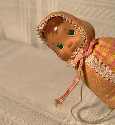 Vintage 1975 Mattel Baby Beans Doll 4” • $6
