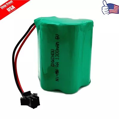 1x 6V 1300mAh Ni-MH AA Battery For 80 Led Solar Bulbs Light Power Toy SM2P 5SW • $11.87