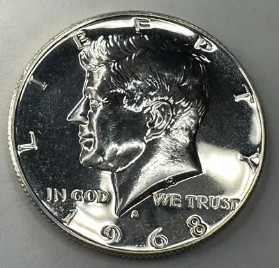 1968-S *40% Silver* Kennedy Half Dollar Proof 50cent Piece Coin From Proof Set • $12.95