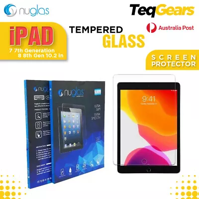 Nuglas IPad 7 7th Generation 8 8th Gen 10.2 Inch Tempered Glass Screen Protector • $16.99