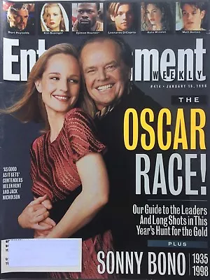 JACK NICHOLSON & HELEN HUNT 1998 ENTERTAINMENT WEEKLY Magazine • $6