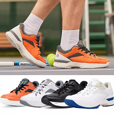 FitVille Men's Wide Pickleball Shoes All Court Tennis Shoes With Arch Support • $50.99