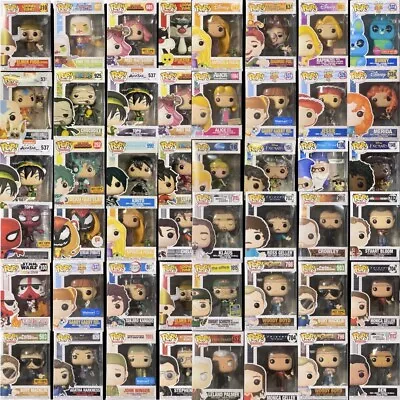 Funko Pop! TV Movies Animation Marvel DC Disney Exclusives New Dmg Box Flat Ship • $14.99