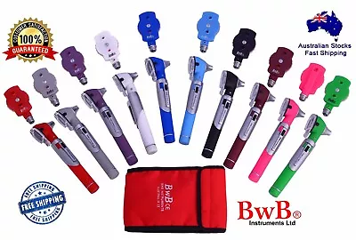 BWB LED F.O Otoscope Ophthalmoscope Opthalmoscope ENT Diagnostic Examination Set • $49.99