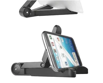 Folding Adjustable Desk Holder Mount Stand For IPhone Galaxy Tablet IPad Air 2 I • $4.82