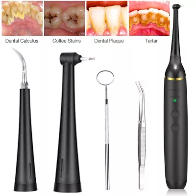 $24.91 • Buy Electric Teeth Cleaning Professional Dental Calculus Plaque Remover Tool Remover