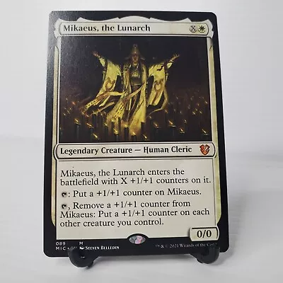 MTG Mikaeus The Lunarch (89/198) Innistrad Midnight Hunt Commander Rare Card • $2