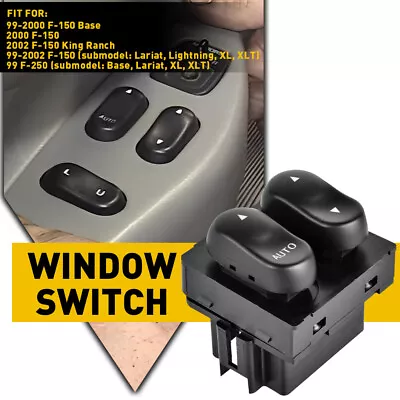 Master Window Control Door Switch Power For Ford 1999-2002 F150 Left Driver Side • $12.99
