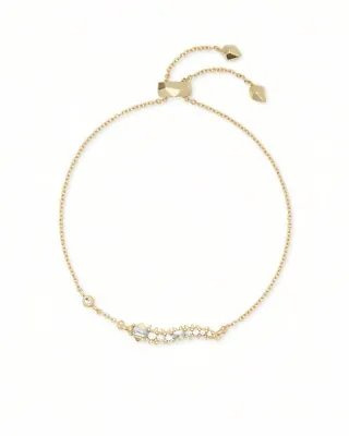Kendra Scott Marianne 14ct Gold-plated & Crystal Bracelet • £30