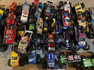 $18.99 • Buy Hot Wheels Monster Jam Trucks 1:24 Scale U Pick Lots Of Choices + FREE Shipping