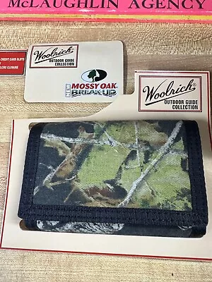 Woolrich Wallet Tri Fold ( MOSSY OAK ) Breakup • $6.99