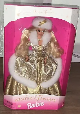 NIB Unopened 1995 Special Edition Of Winter Fantasy Barbie Mattel#15334 • $27