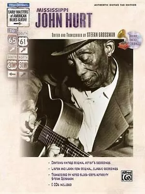 Mississippi John Hurt: Stefan Grossman's Early Masters Of American Blues Guitar  • £26.99